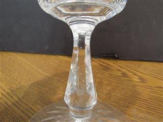 VINTAGE WATERFORD CRYSTAL LISMORE WATER GOBLET - IRELAND 6.75